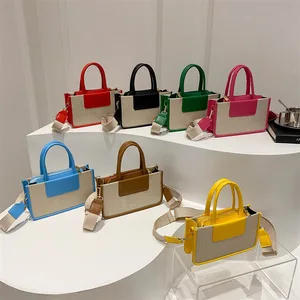 Kalanta 2026 New Candy Color Fashionable and Minimalist Handbag for Women's One Shoulder Crossbody Small Square Bag on Sale