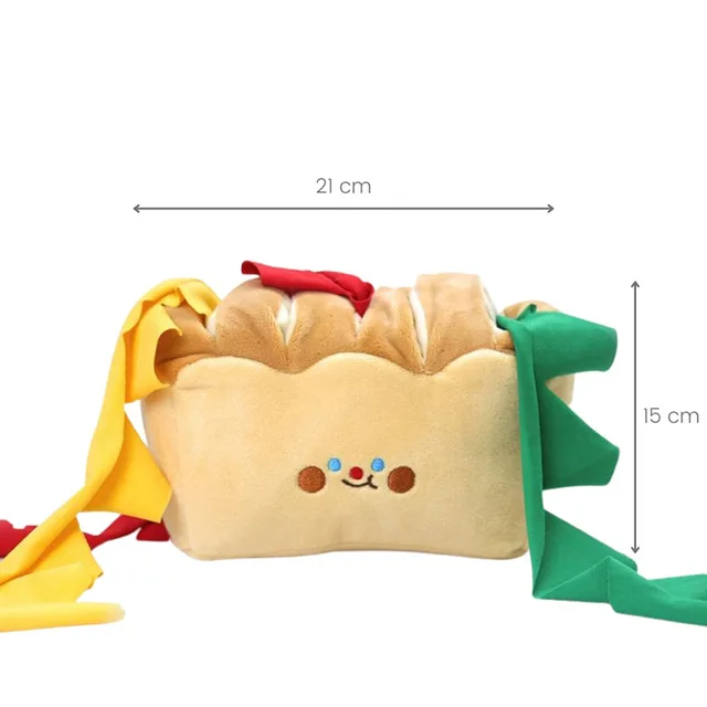 Wholesale Factory Price Dog, Toast Bread Shaped Hidden Food Toy