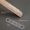 Wide transparent-clothes hanger anti-slip cover