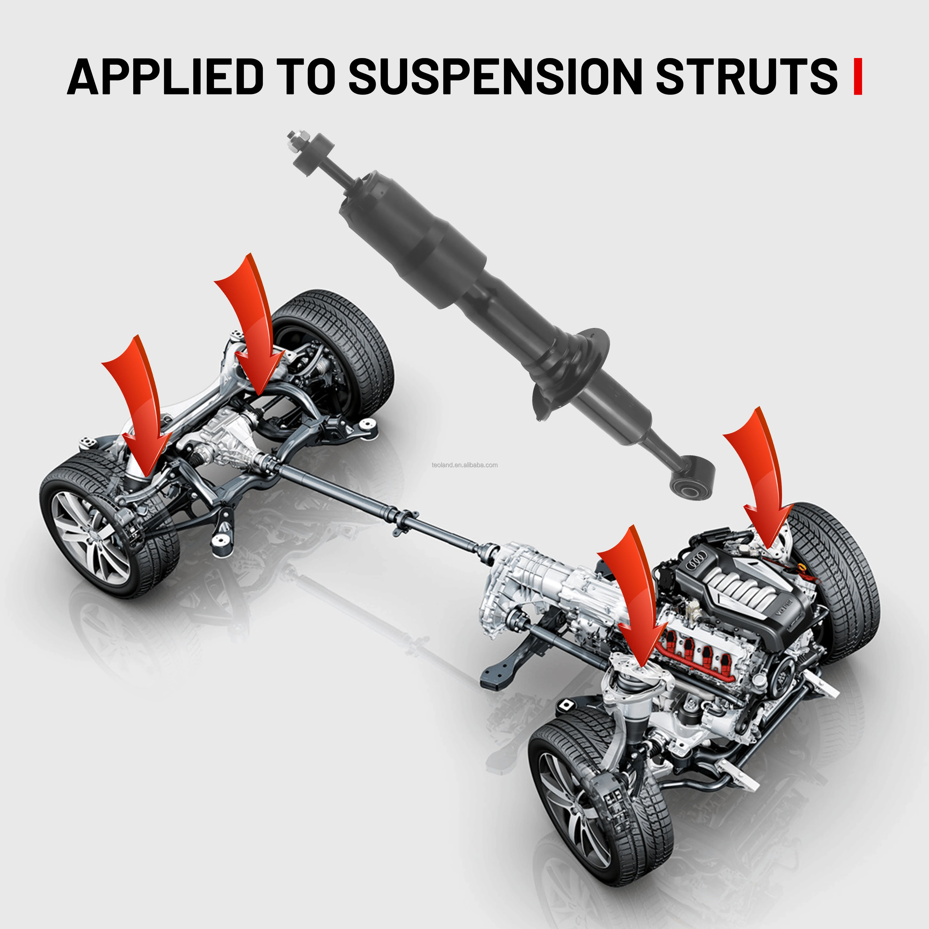 product high quality car suspension front shock absorber for ford ranger ab31 18045 d shock absorbers for fiesta focus fusion 2001 2012-26