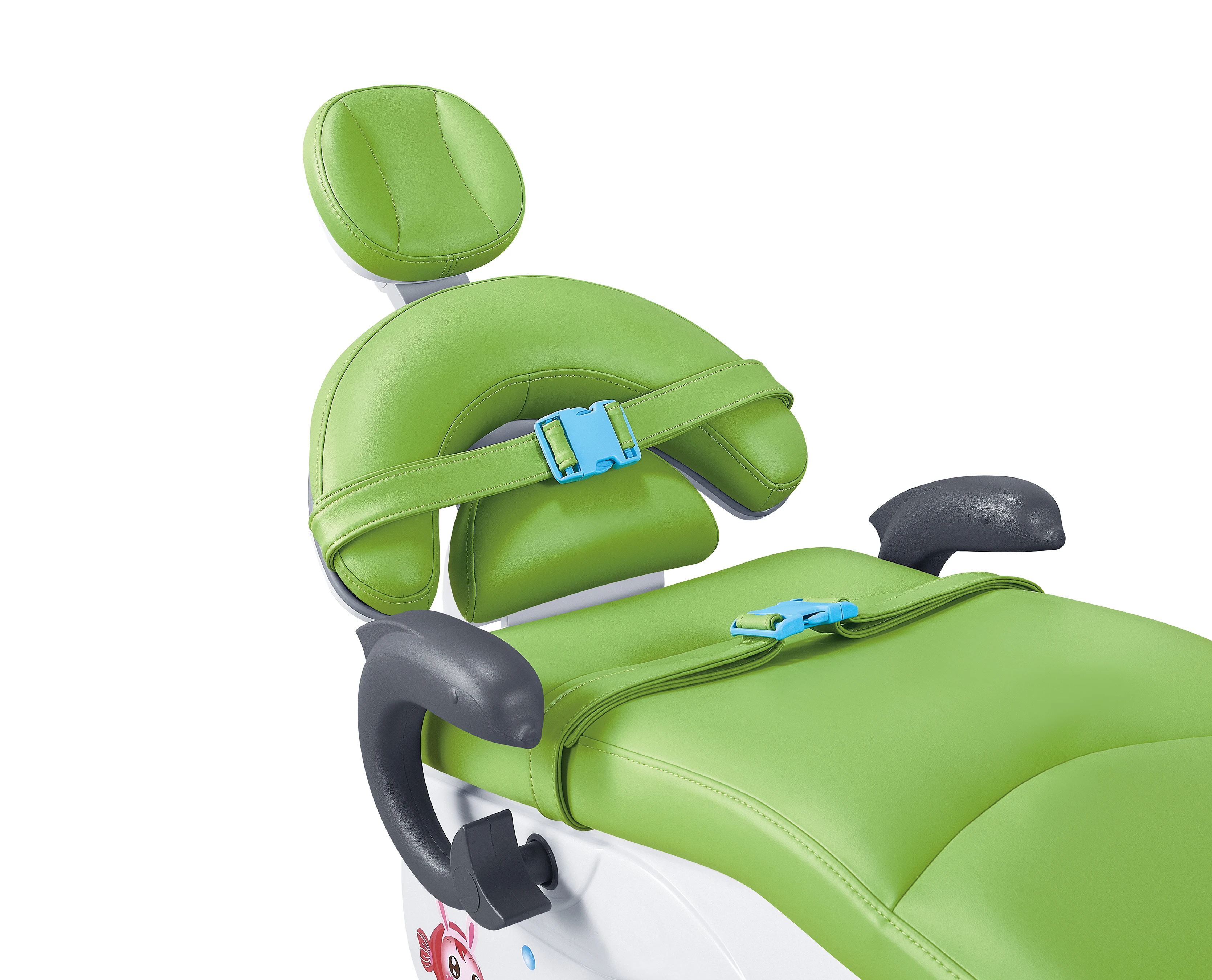 Butterfly Back Dental Chair with Wrap-around Lumbar Support & Dual Trays