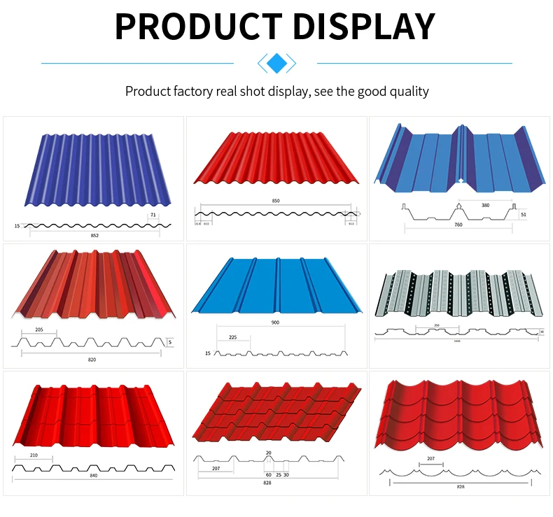 Corrugated Roofing Tile Steel Plate Corrugated Roofing Tile Steel Plate