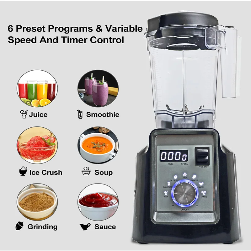 German Chef Commercial Blender Portable Blender Us Warehouse Portable  Blender Automatic Handheld - China Food Blender and Blender Mixer price