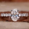 Oval Pave Ring