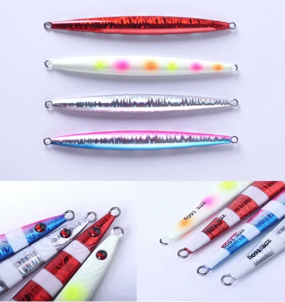 Odm Metal Vertical Luminous Jigs Artificial Hard Bait Cheap Ocean Beach