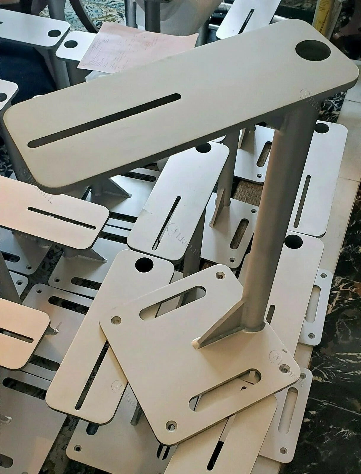 KKMARK Wide Rotating Angle Fire Desig Invertinng Bracket DJ Lighting Aluminum Truss for Moving Headase