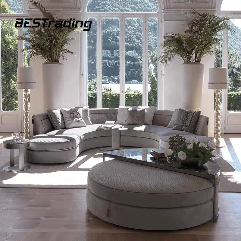 Round Sofa Set Living Room 7 Seater Buy Round Sofa,U Shape Sofa Set