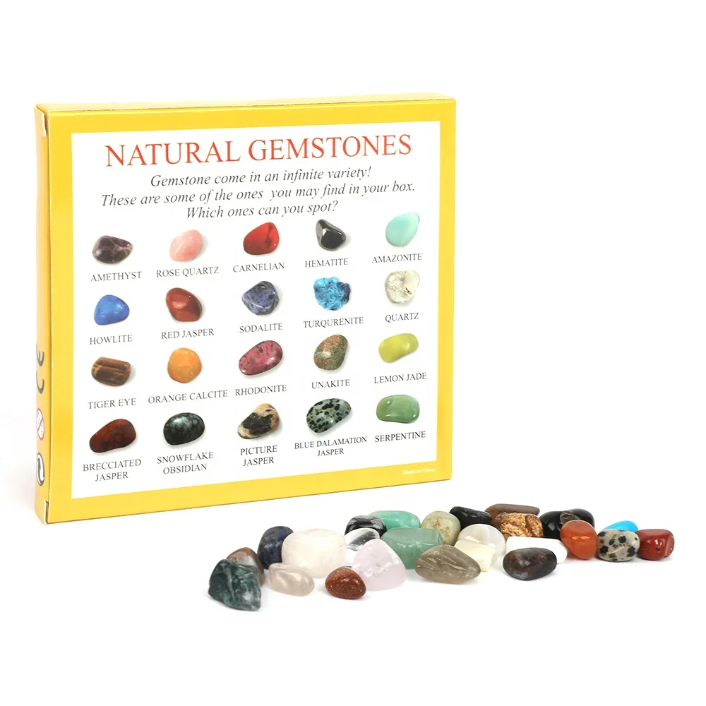 natural gemstone chart