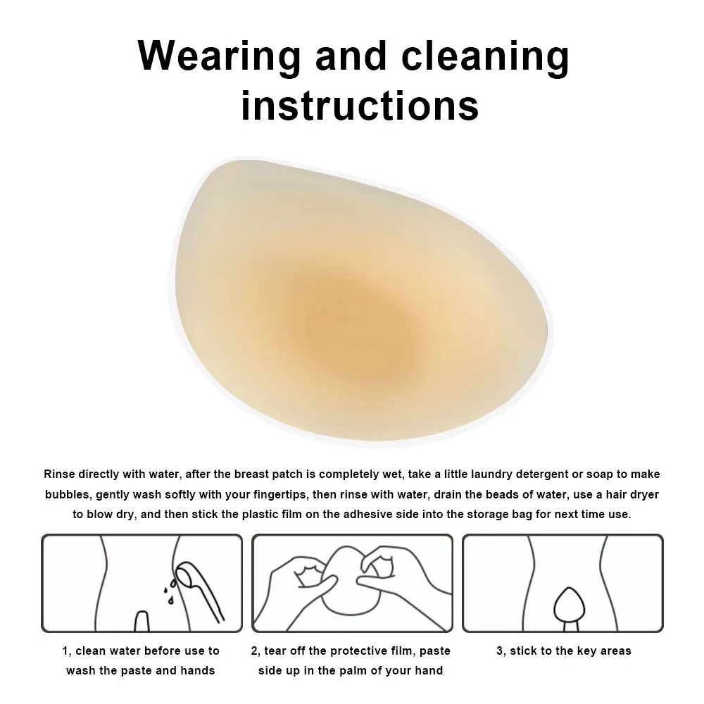 Camel Toe Concealer Reusable Invisible Silicone Protection Anti-Camel Toe Pads for Swimsuit