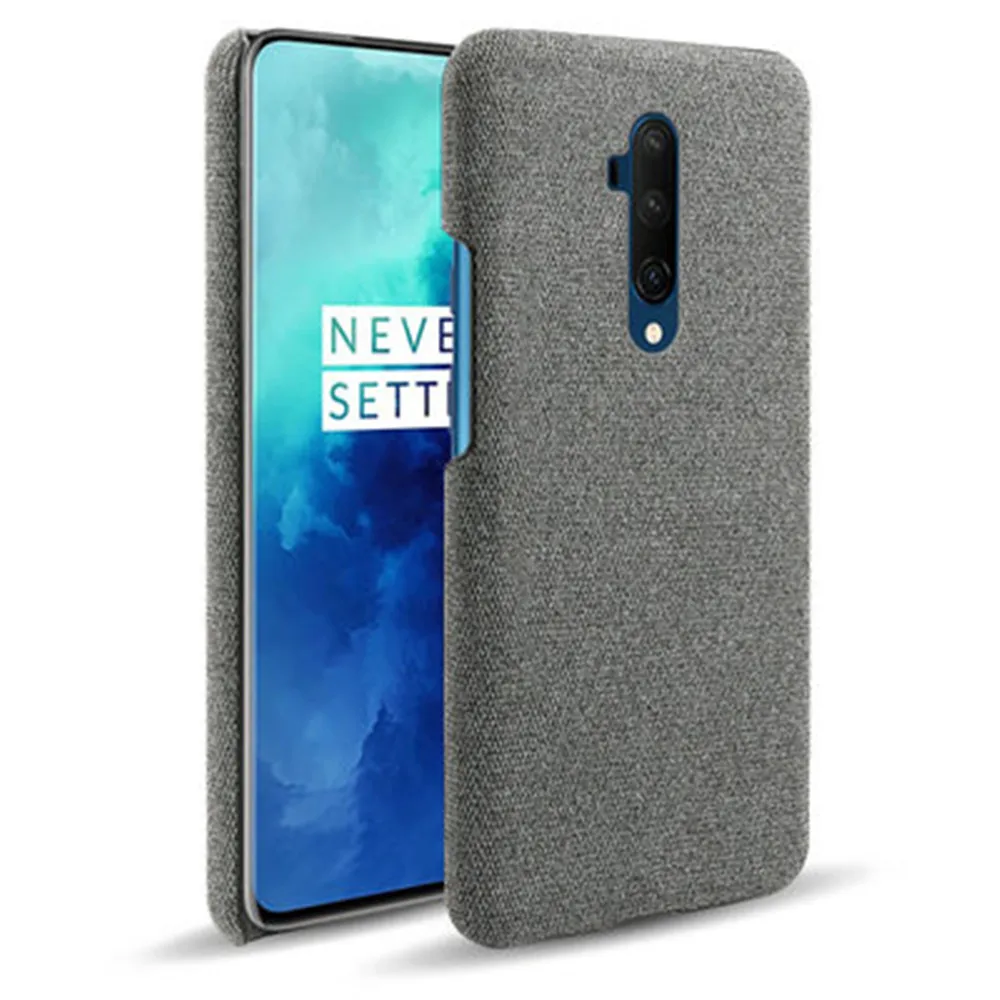 Back Cover For OnePlus 7T Pro Soft Premium Textile Fabric Shockproof Phone Case for OnePlus 7T Pro manufacture