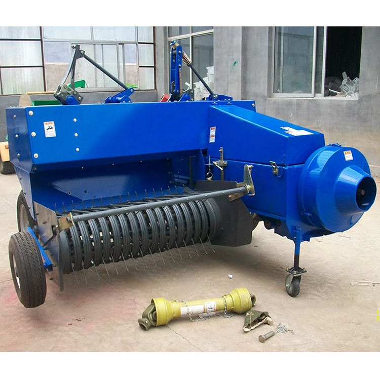 Tractor Mounted PTO Mini Baler Square Pine Straw Baler Square Hay Baler Machine for Sale