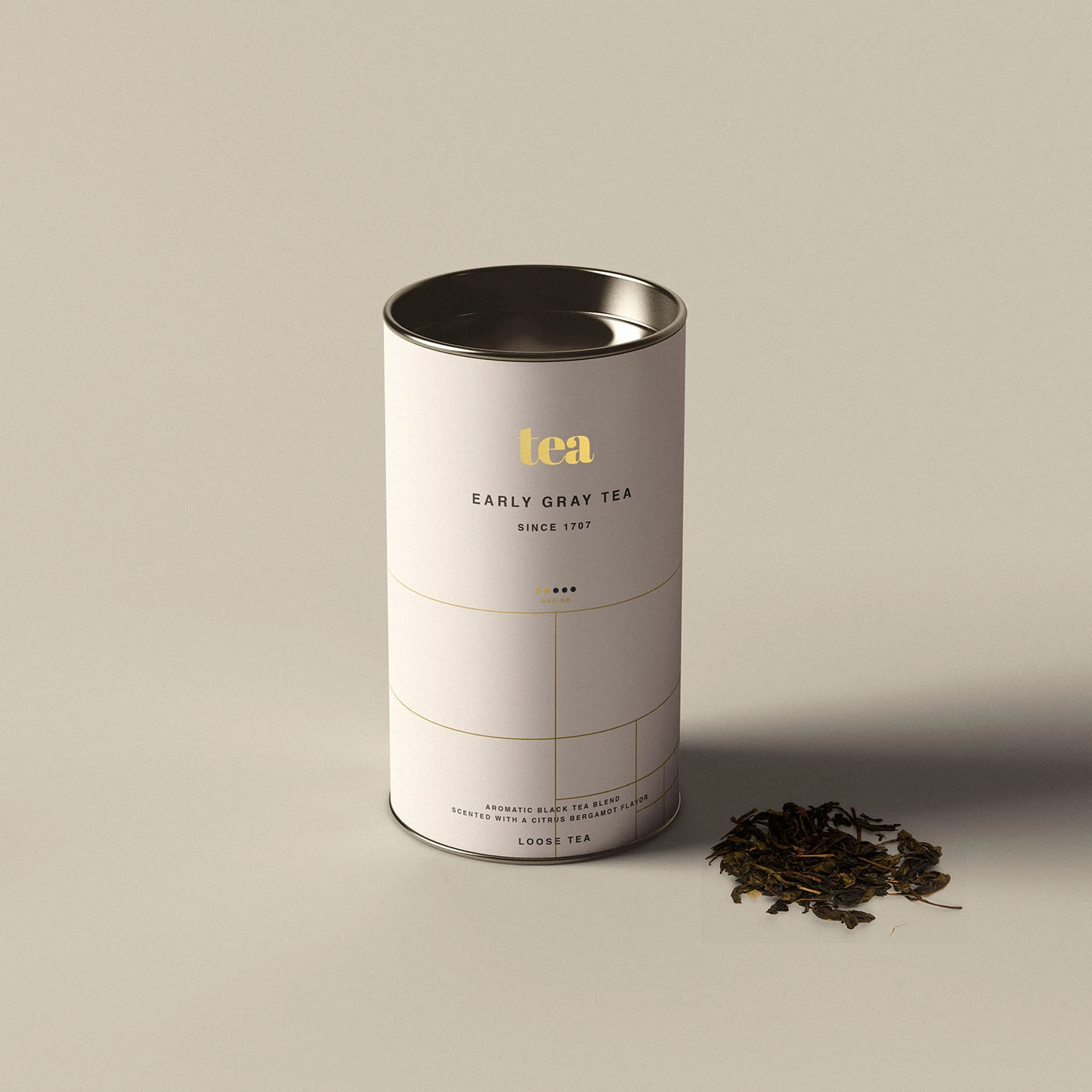 Custom Food Cylinder Box Packaging Tin Can Metal sealed Tin Box Tea Packaging Cylinder Aluminium Tin Cylinder Packaging