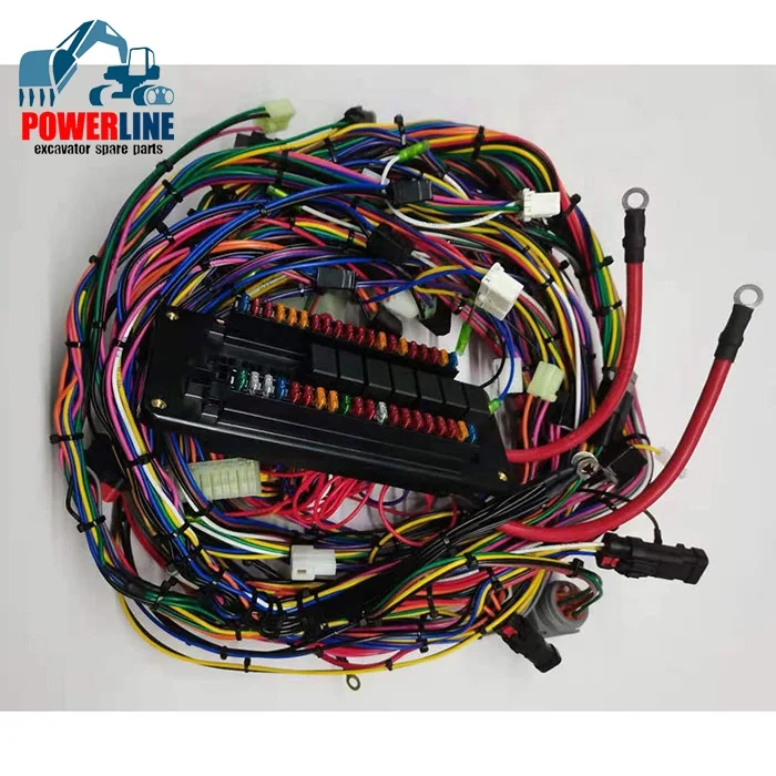 Factory price excavator parts zx200-5g outer wire harness 0008052