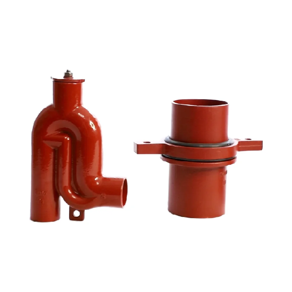 SML EN877 CAST IRON TRAP and BRACKET SUPPORT for CAST IRON PIPES DRAINAGE SYSTEM