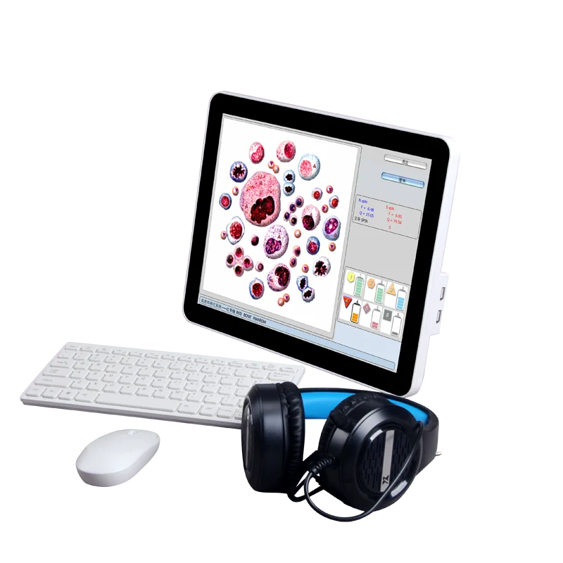 Headphone Cell Detector 9D NLS Nonlinear Analysis Physical Health Early Warning Management System Portable 18DHealth Analyzer
