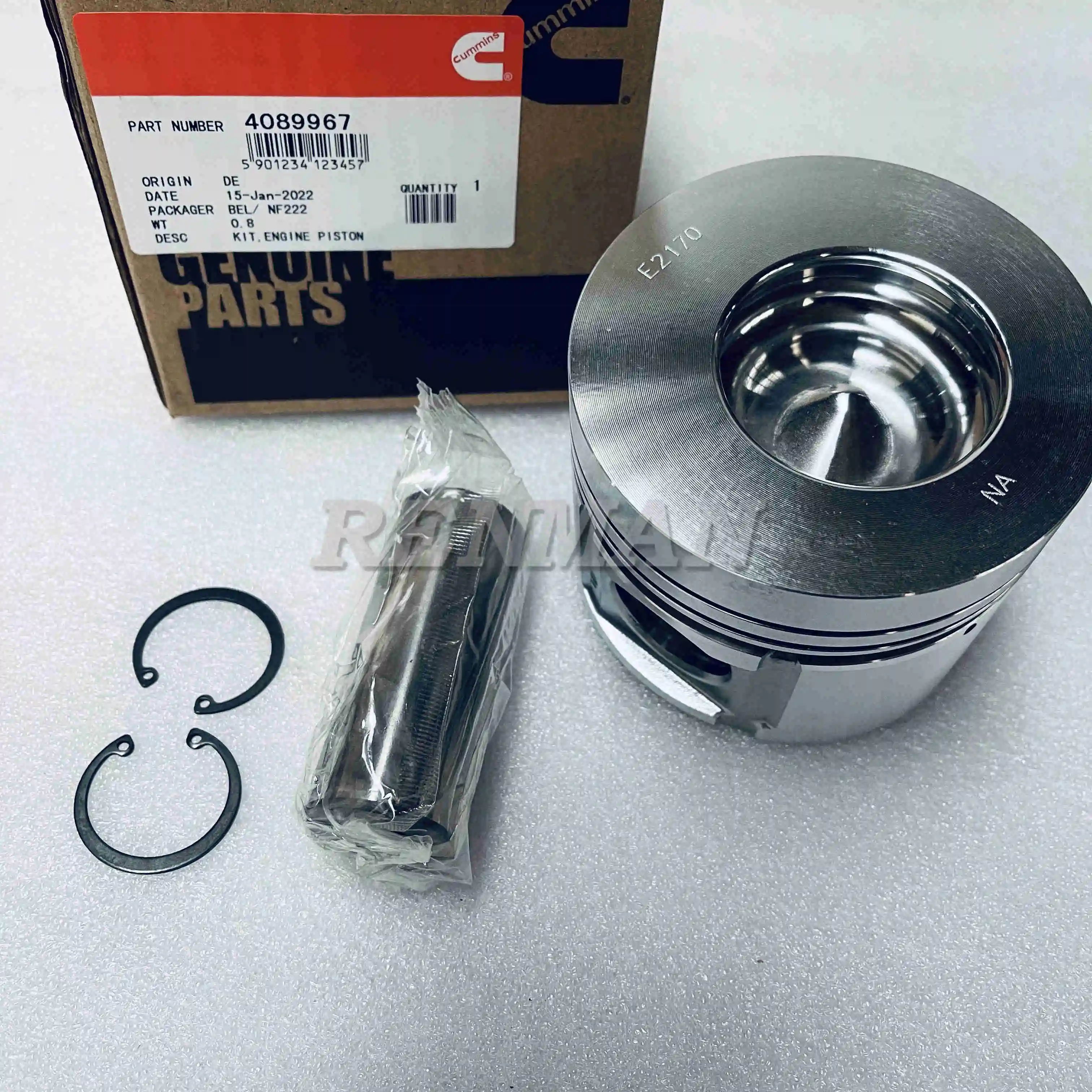 Cummins B3.3 Engine Piston 4089967 C0406503012 C6204312170 