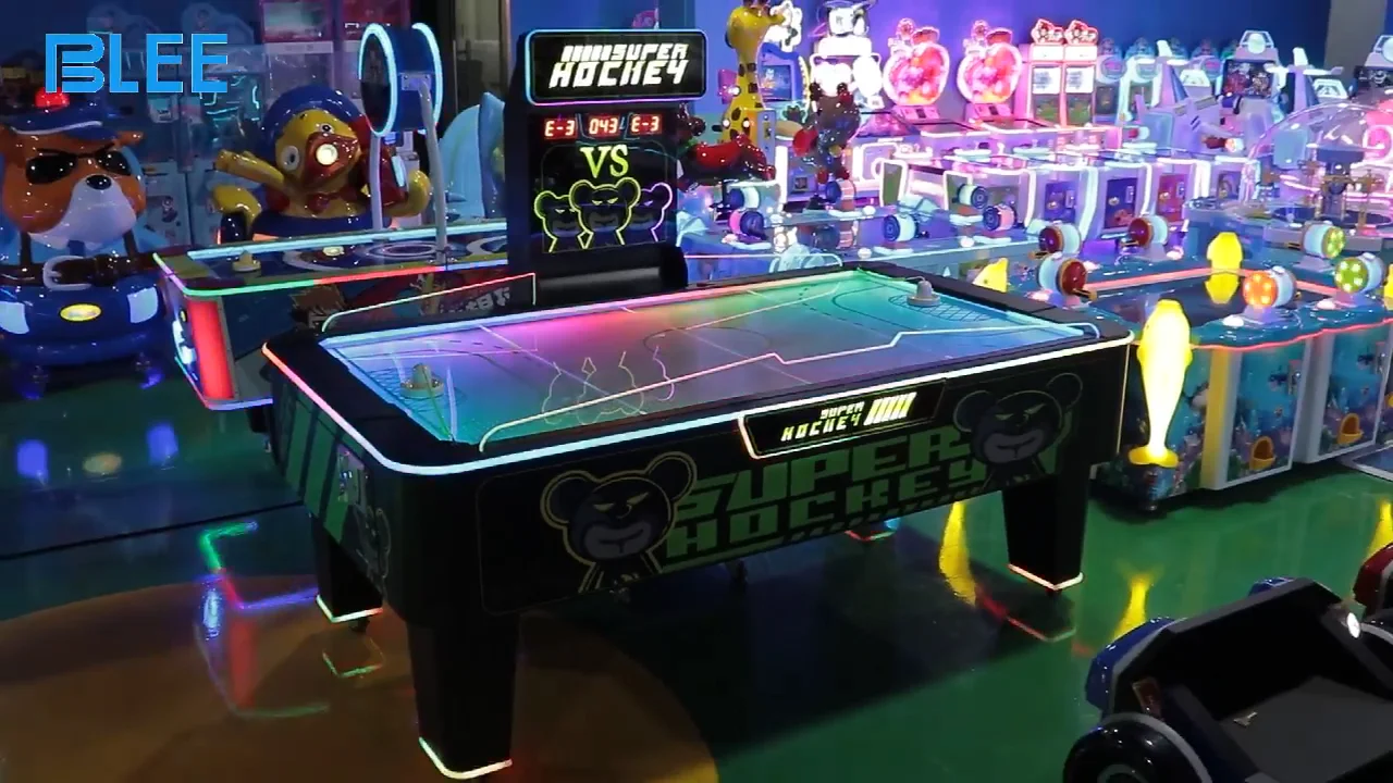 Amusement Game Machine Indoor Sport Game Super Hockey Arcade Air Hockey