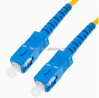 Single-Mode Single-Core Optical Fiber Patch Cord SC-SC Indoor/Outdoor Use FC/SC/LC/ST Interface Pigtail Cable Communication