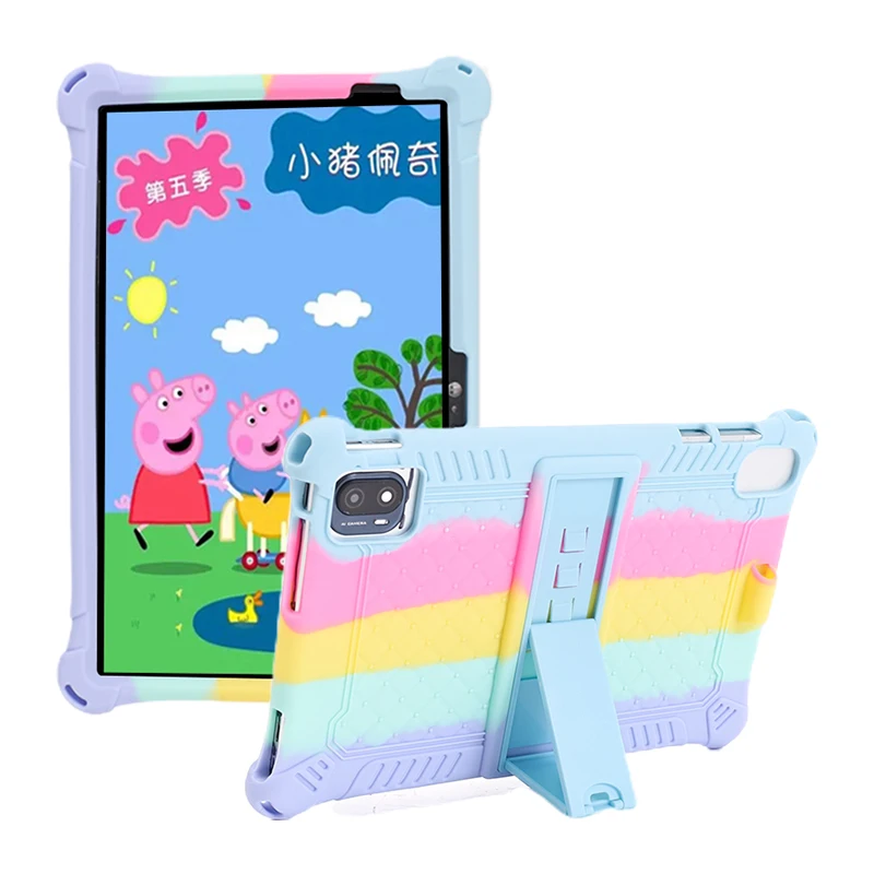 2K Incell Touch Screen Android Tablet With Silicone Case 6GB Ram 128GB Rom Android 12 Dual Sim 4G Lte 5G Wifi Tablet PC