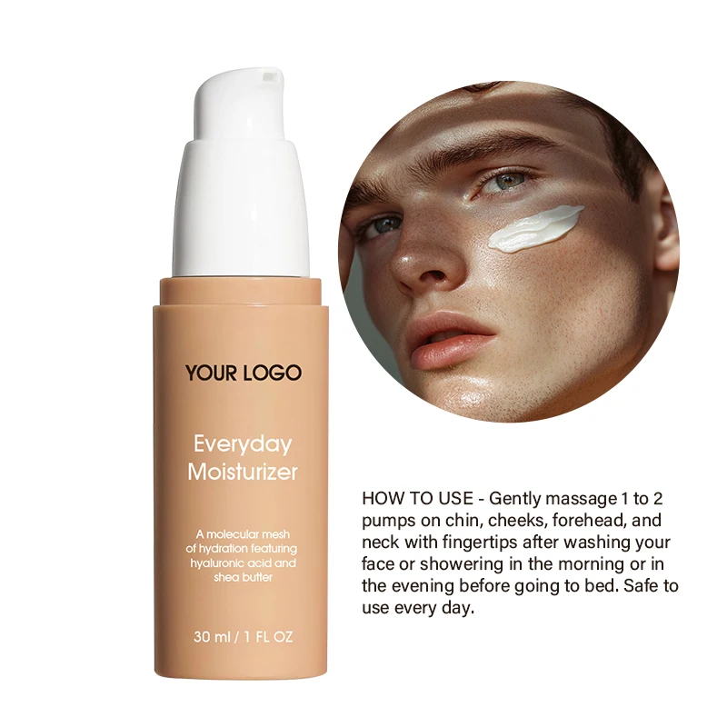 Everyday Moisturizer for Men - Lightweight, Hydrating Mens Face Moisturizer with Hyaluronic Acid and Shea Butter(pic6)