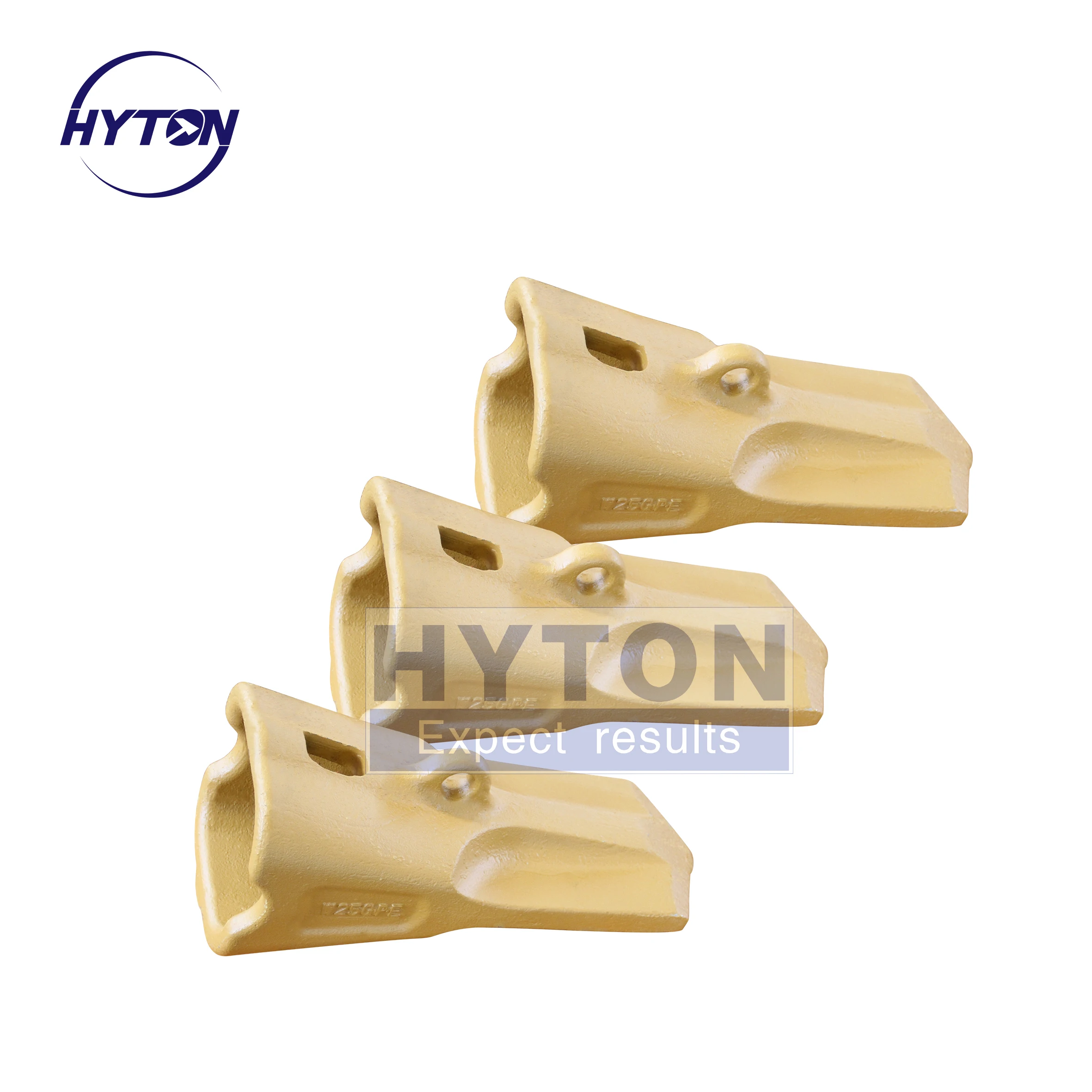 Ground Engaging Tools Excavator Bucket Tooth Point Gold Forging Steel Bucket Tooth