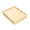 Wooden packaging box