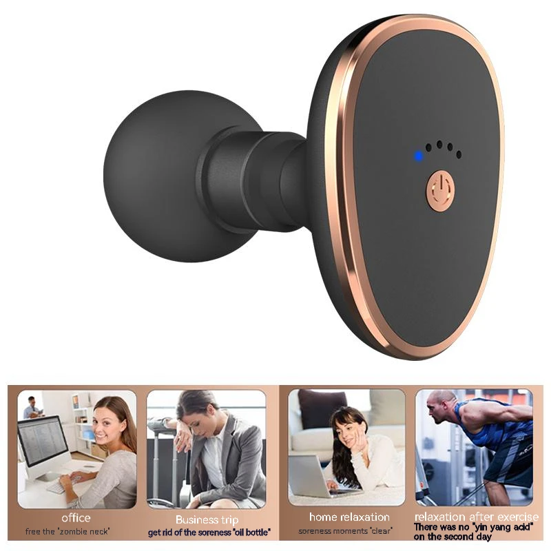 Factory Price Vibration Lightweight Portable  Handheld Percussion Cordless Rechargeable Handheld Pain Relief Mini Massage Gun