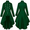 230830 Zipper Trench coat green