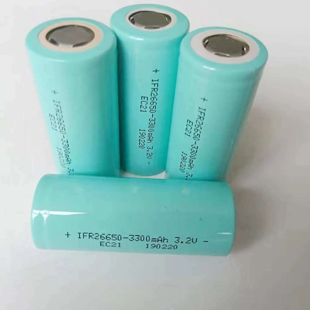 LFP 3.2V Ifr26650 Lifepo4 Battery 5000mAh for Electric Bikes
