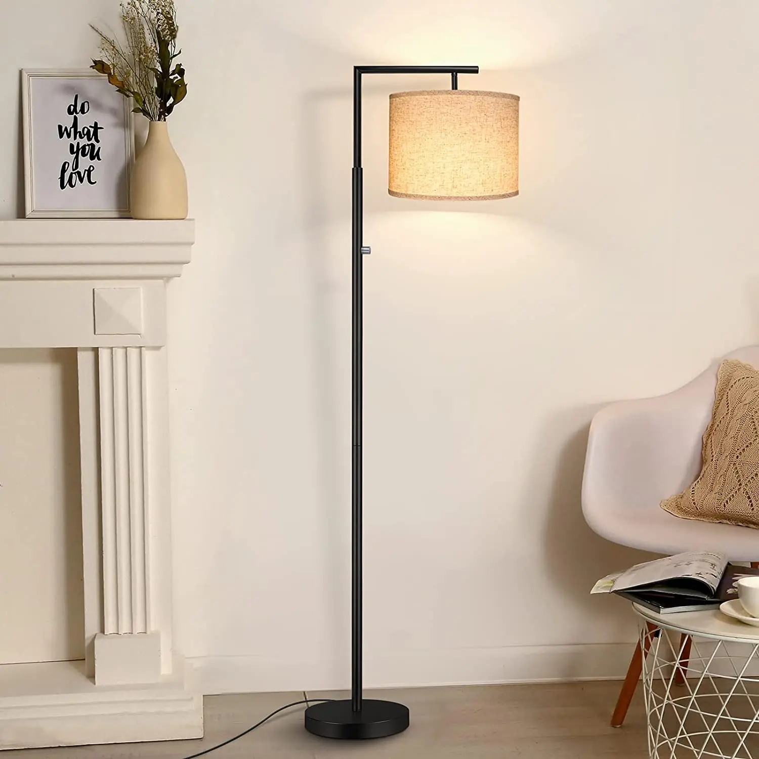Modern Arc Vertical Floor Lamp Simple Decorative High Pole Floor Lamp
