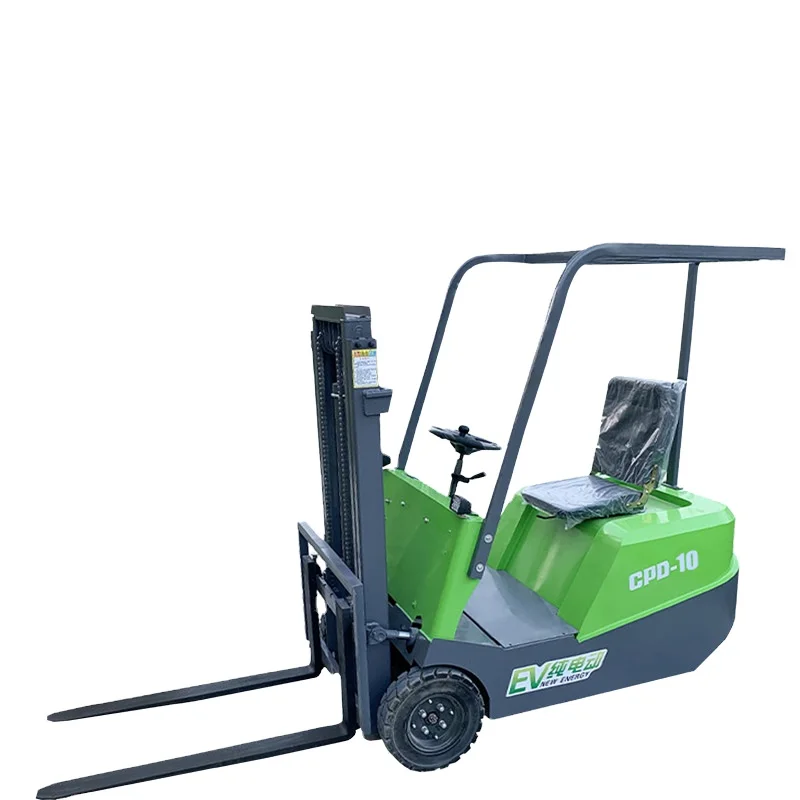 1T 1.5T 2T large capacity 4 wheels electric forklift with lithium battery forklift montacargas