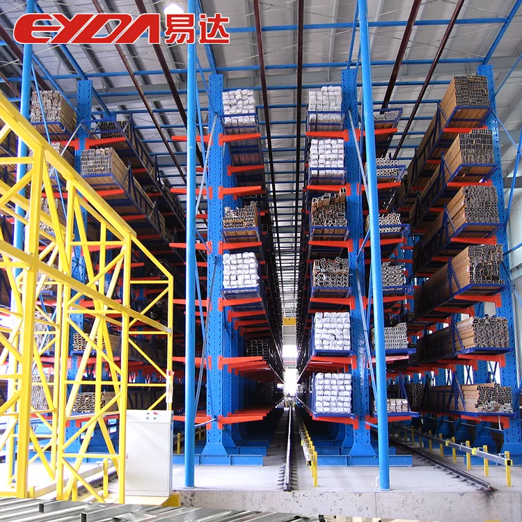 High Precision Fully Automated Warehouse Robot Unit Load Pallet Automation Asrs Storage Retrieval Picking System EYDA OEM