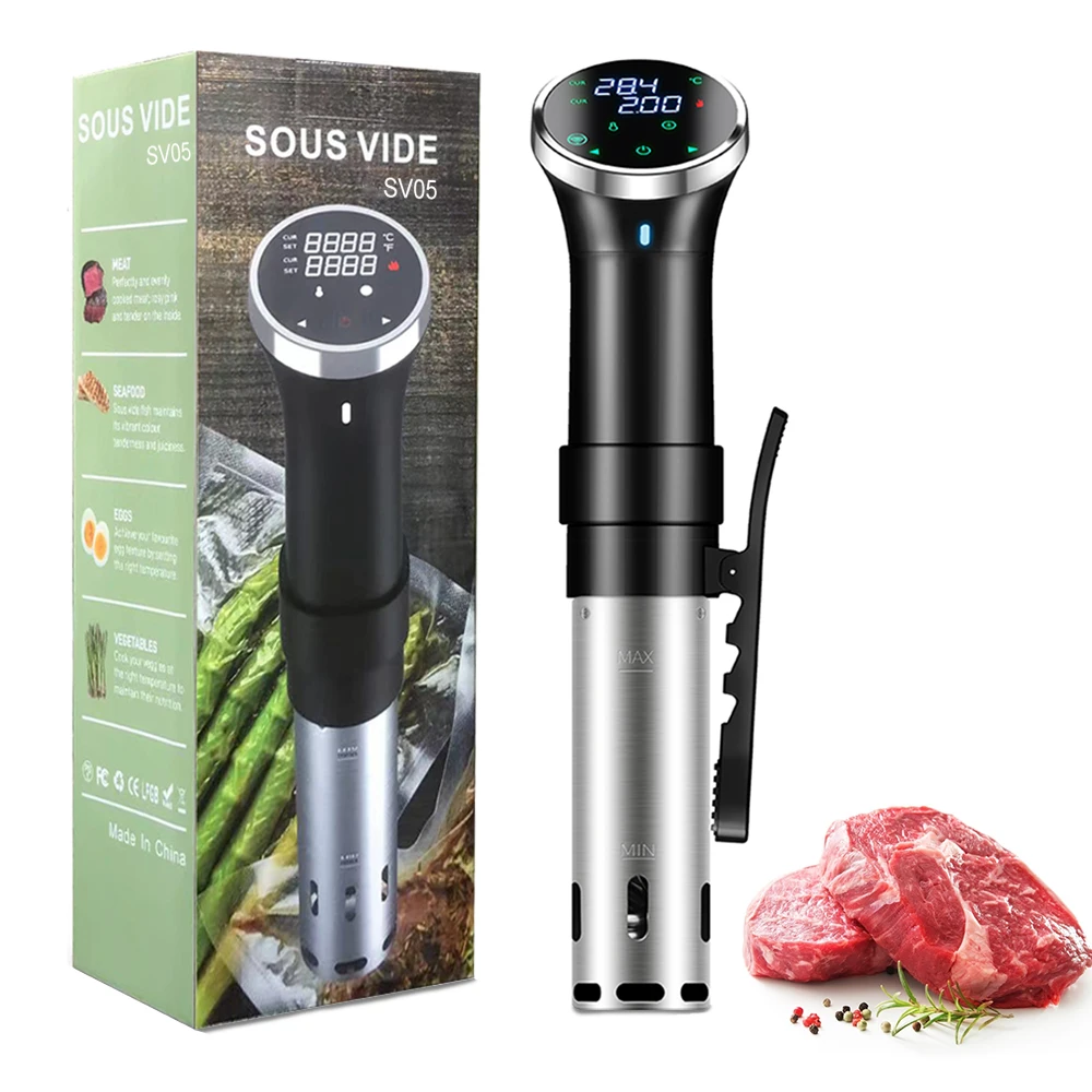 Wifi Sous Vide Cooker Garer Led Touch Display Sousvide Machine Sous ...