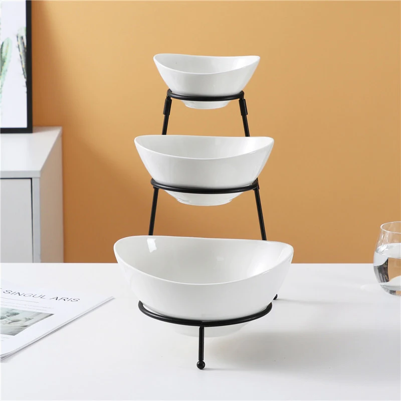 Lot De 3 Bols En Verre Empilables Gris Fumé - Pour Salade, Soupe, Fruits, Pâtes - Design élégant Avec Bord Doré