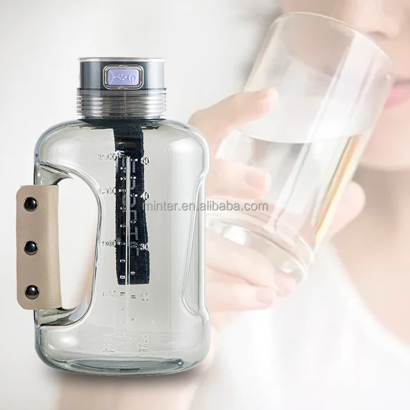 2024 New Design Portable USB Rechargeable Spe Hydrogen-Rich Water Generator Water Bottle