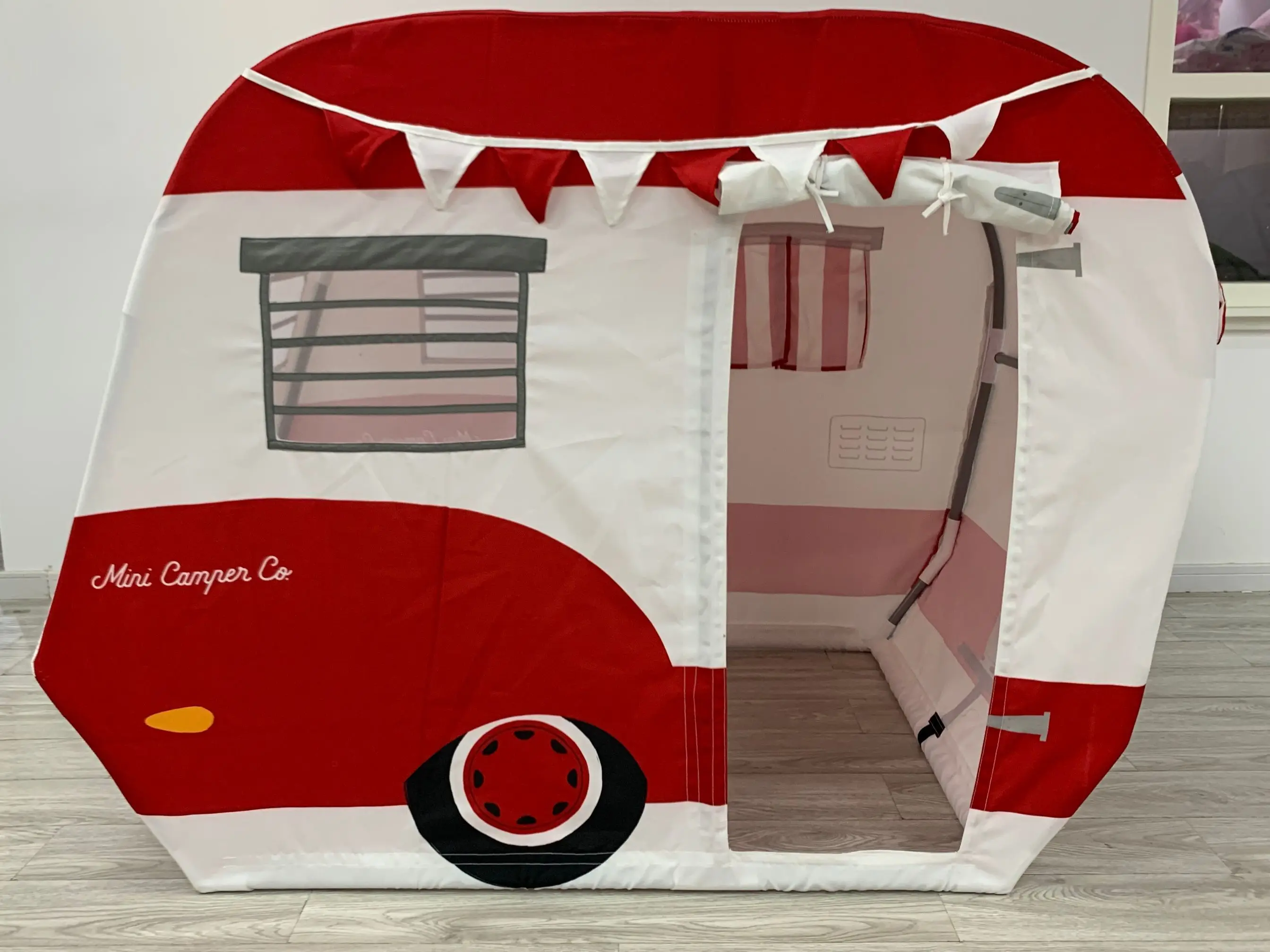 Mini Camper Play Home Playhouse for Kids Red Kids Teepee Tent Whole Sale  Indoor Dream