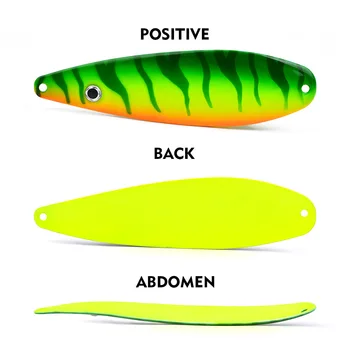 CHEERY 11.5cm 18.5g Willow Leaf Shape Colorful Spinner Metal Jig, Long Cast Universal Fishing Lure for Topmouth Culter & Bass – Metal Jig – view 5