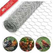 Manufacturer's Hot Selling Low Price Galvanized Poultry Wire Mesh Hexagonal Iron Mesh