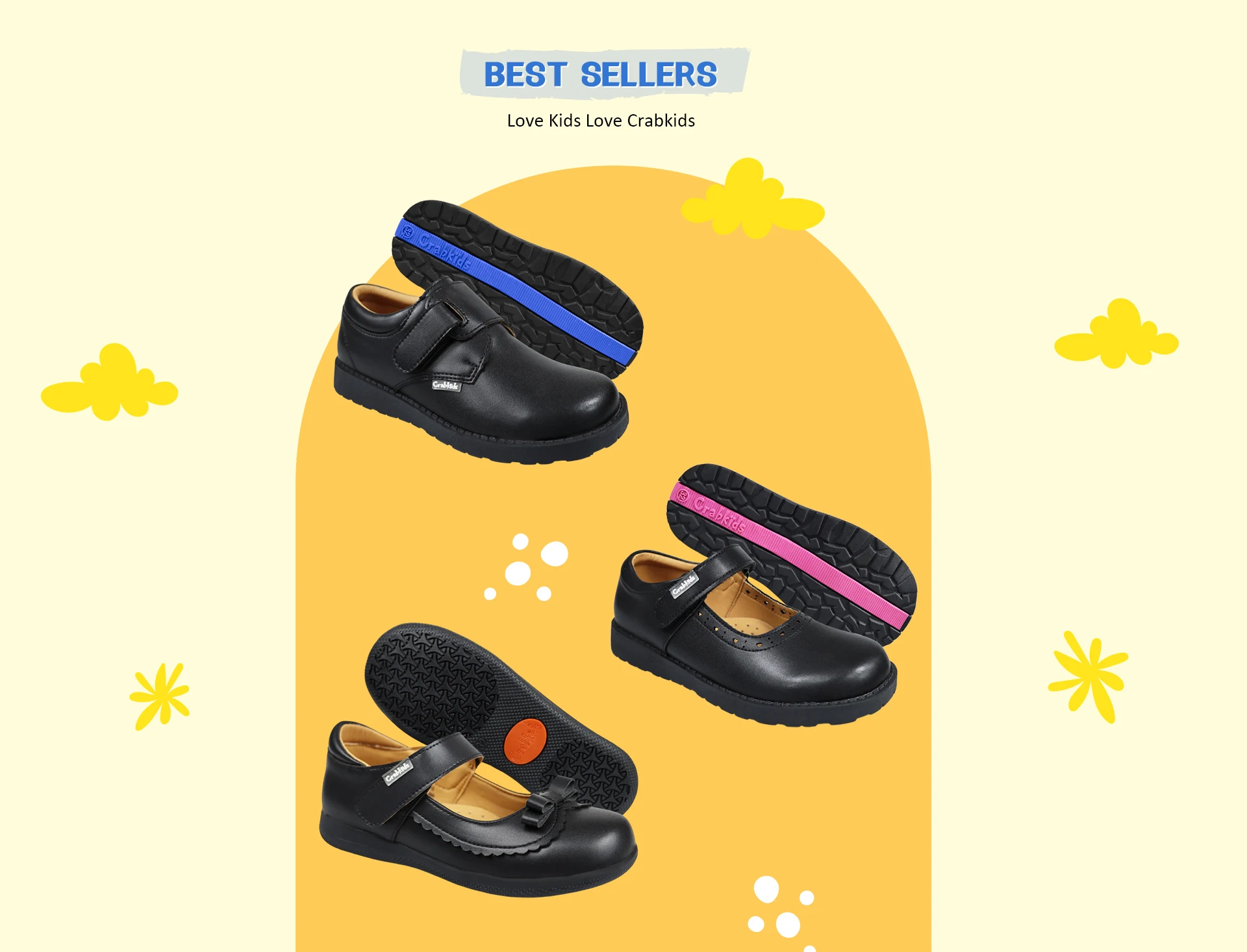 Guangzhou crab trading co ltd school shoes kids shoes