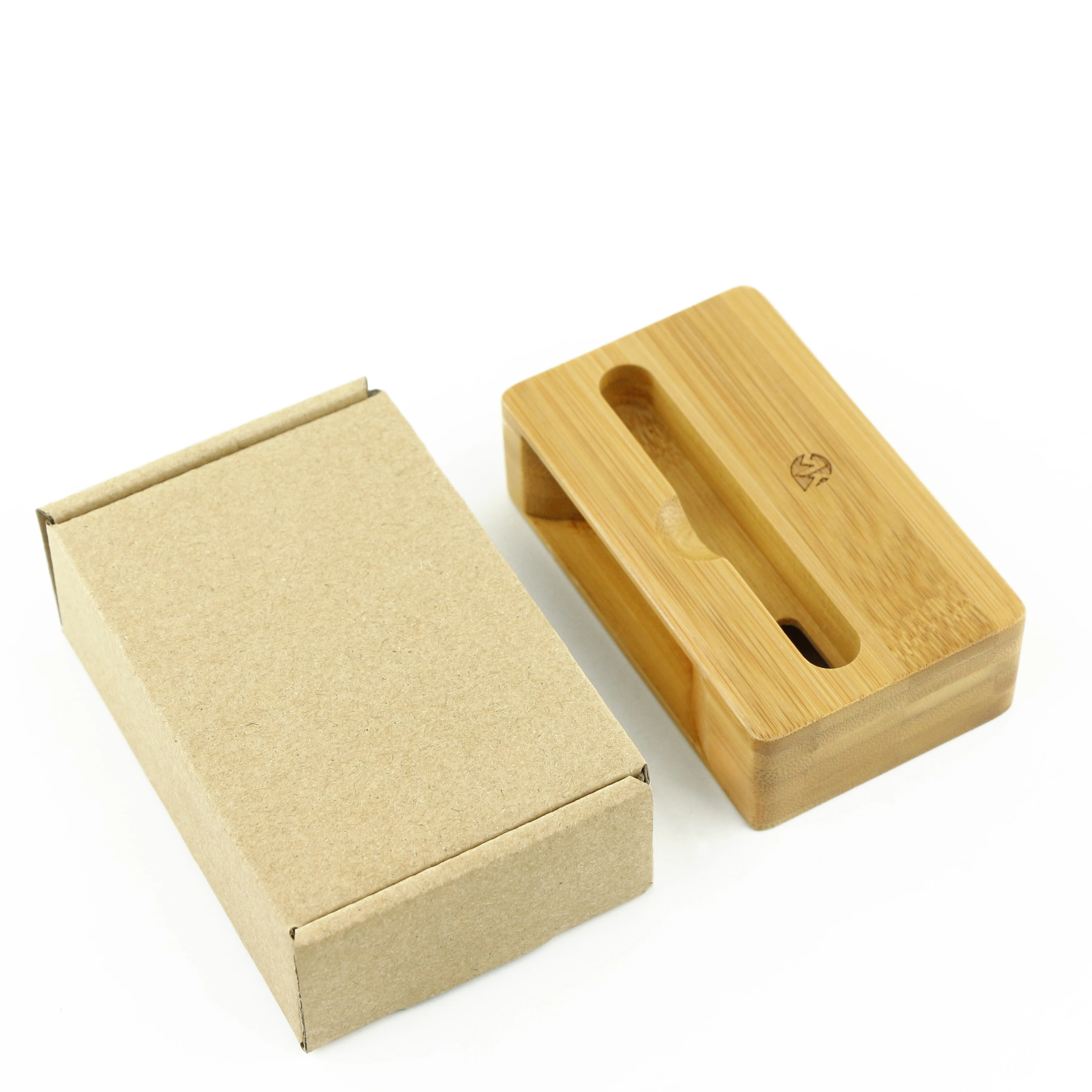 GRIRIW Supporto Per Cellulare Supporto Da Tavolo Per Telefono In Legno Amplificatore Senza Spina Di Legno Telaio Del Tavolo Tappo Porta Cellulare Bambù - 10