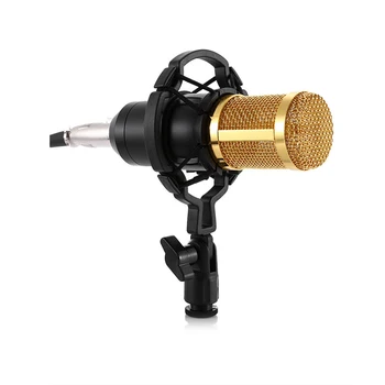 Alternative view of BM-800 PC-Comptible Games Studio Microphone 3.5mm XLR Plug Handheld & Desktop Condenser Recording Microphones & Accessories