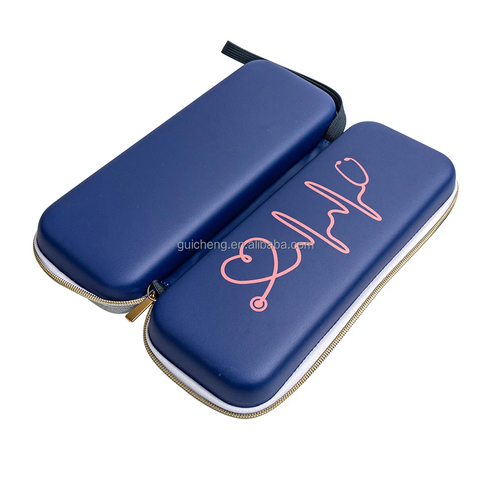 Premium Stethoscope Case With Divider And Id Slot For 3m Littmann