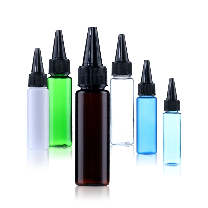 60ml Ronde PET Kunssintasbottel met Draaidop vir Verskeie Produkte