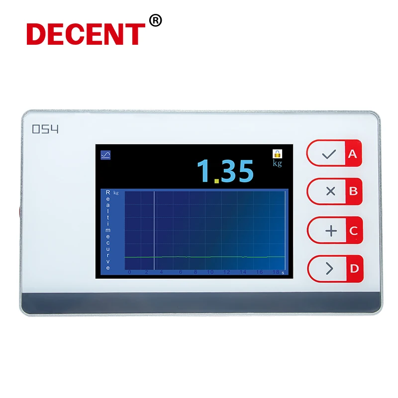 Load Celle Tester China Digital Weighing Indicator Adjustable Weight Sensor 5kg Load Cell Control Weighing Instrument Indicator