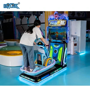 Coin-Operated Metal Arcade Game Machine Kids' Surfing Driving Racing & Rowing Simulator Amusement Ride for Kiddie