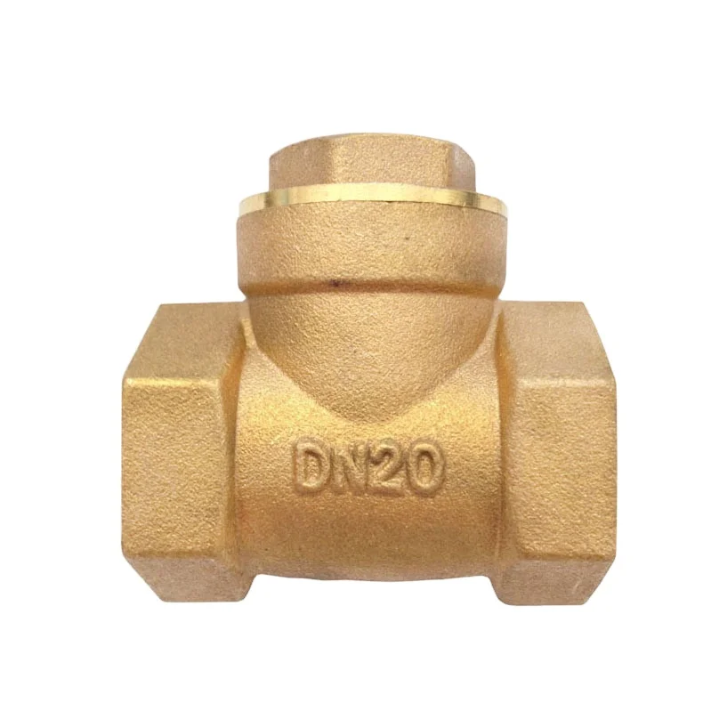 Brass Horizontal Backwater Check Valve Midline/ Swing Check Valve