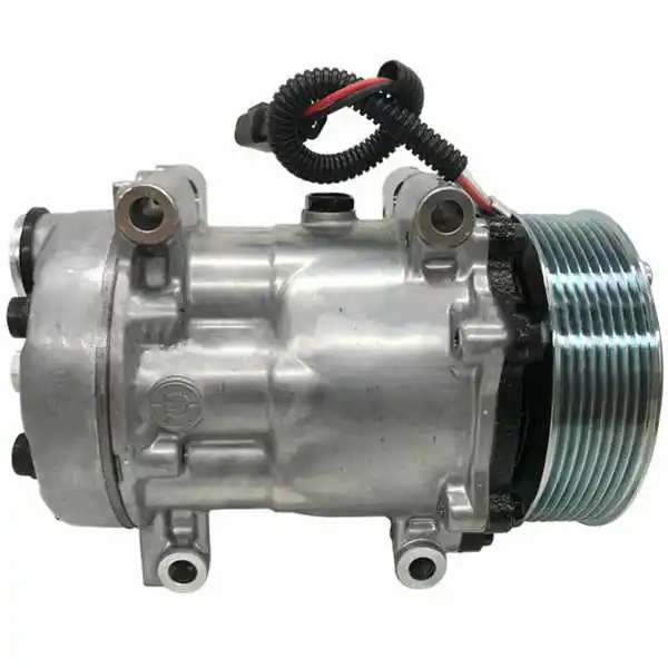 12v Sd7h15 For Caterpillar Loader 416e 420e A/c Compressor 2992212 299 ...