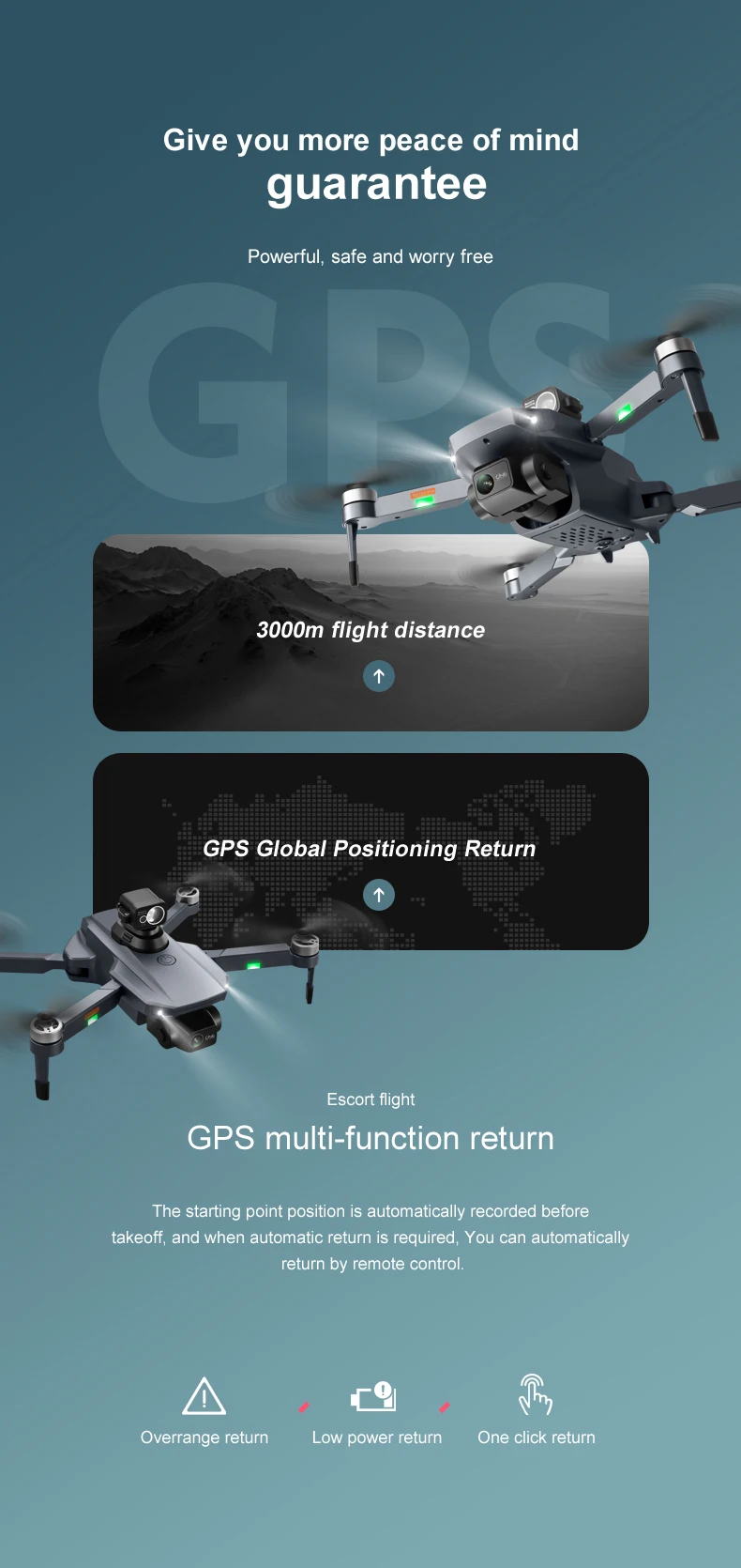 RG101 PRO 2 Axis Gimbal 8K HD camera Professional Drone Brushless RC Quadcopter Laser Obstacle Avoidance RG101 Pro Drone