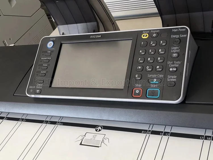 A1 Size DI Used Colorful Map Drawing Printer A3 Digital Imagine Blueprint Machine for Ricoh 2200 Photocopier