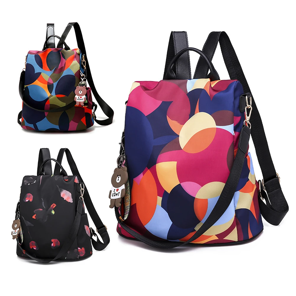 Backpack female Korean version of the new fashion Oxford cloth